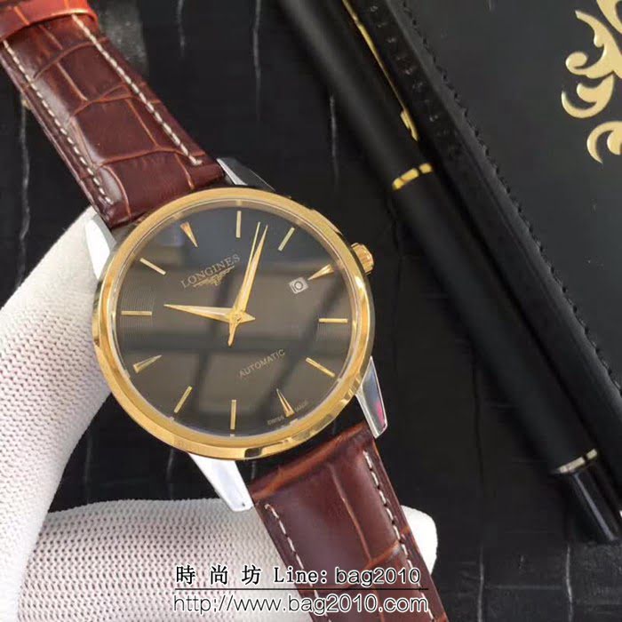 LONGINES浪琴 全自動機械 男士腕表 WSS0381